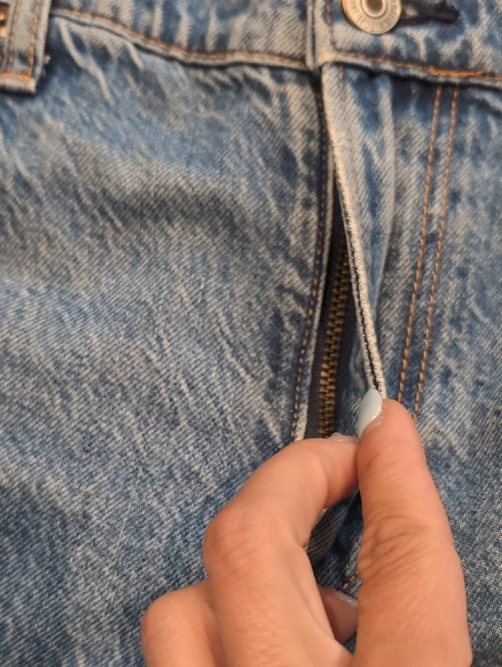 Abercrombie & Fitch Low Rise Ultra-loose Jean Size 6/ 28 - Picture 7 of 11